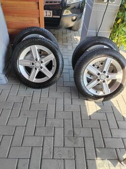 Originál Mercedes alu disky plus celorocne pneu