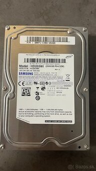 Samsung HD203WI – 2 TB HDD (3,5″ SATA)