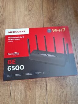 Úplne NOVÝ NEROZBALENÝ Router Mercusys BE6500 WIFI 7