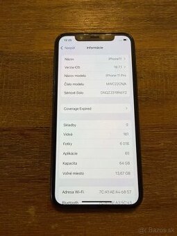 iPhone 11 Pro, 64 GB