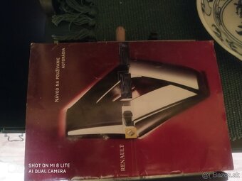 2ks autoradio Renault s CD a kazeta s kodom vid foto