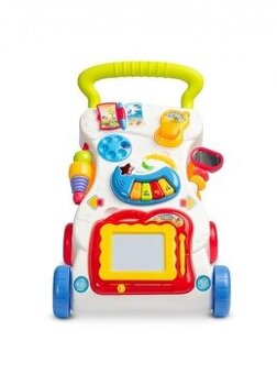 Detské hrajúce edukačné chodítko