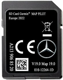 Mapy SD Card Mercedes Garmin MapPilot 2022-23 V19 - 1