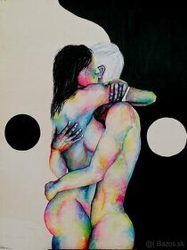 Maľovaný obraz - We found each other