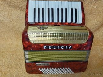 Harmonika akordeon Delicia Pianola Vll . 60 basov