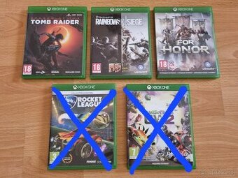 Predám / vymením hry na XBOX ONE