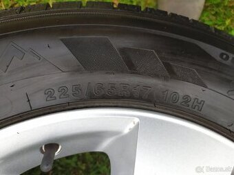 Disky 6,5Jx17 ET 40 5x127 a zimné pneu 225/65 r17