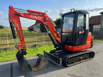 Minibagr Kubota KX61-3 / 2.7t / 2x lžíce/ 2800mth