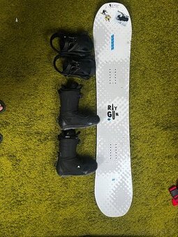 Snowboard komplet 153