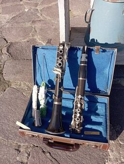 Starožitný klarinet Amati Kraslice