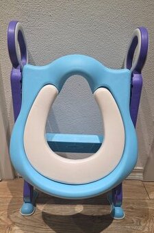 WC doska so schodmi pre deti