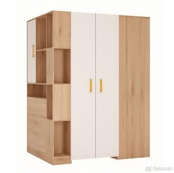 Detská rohová skriňa Amazon