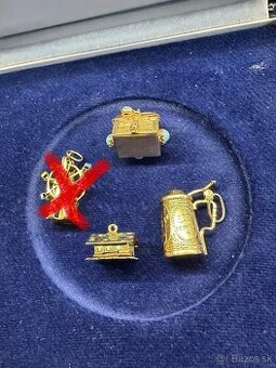 Predám zlate prívesky Vintage