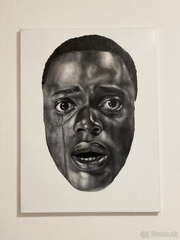 Get Out obraz portrét