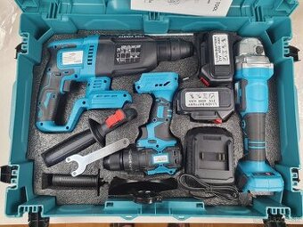 Sada Aku nářadí 3v1 - Flexa, příklepové kladivo, vrtačka