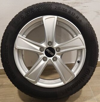 Zimná sada OXXO - 5x112 r17 + Continental 215/55 r17