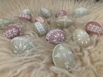 Veľkonočné vajíčka -Prírodné