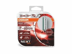 OSRAM D3S Xenarc Night Breaker Laser (NEXT GEN) +220% (BOX)