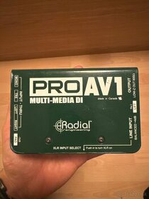 RADIAL PROAV1 - PASÍVNY DI BOX