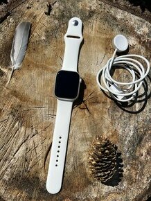 Apple Watch 9 45mm Silver NOVÉ - ZÁRUKA 1 ROK