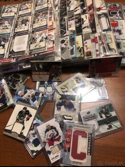 Zberateľské limitované top Hokejové karty NHL , dres podpis