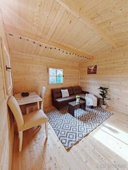 Novostavba Drevenice + 300m2 Zahrada v Meste