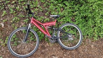Celoodpruzeny horsky bicykel