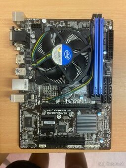 Predám set základná doska + procesor + RAM