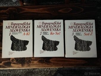Topografická mineralógia Slovenska I-III