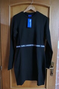 KARL LAGERFELD original luxusne nove saty vel. L