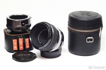 Nikon Micro-NIKKOR-P 55mm f/3.5 + M2 Macro adapter