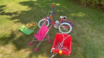 Detský bicyklik aj s hupackami