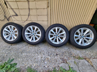 Alu disky BMW 5x120 8Jx17 ET30 + letné pneu 225/55 R17