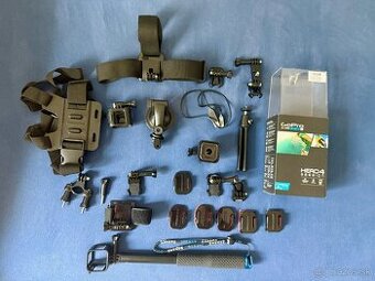 GoPro HERO session 4 + bohaté príslušenstvo