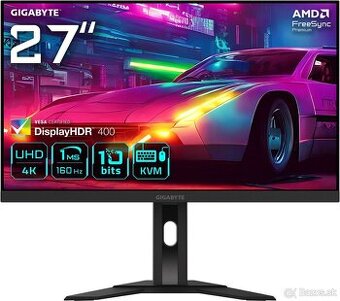 NOVÝ 27" 4K herný LCD monitor GIGABYTE M27UA