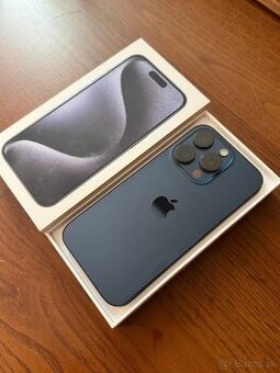 iPhone 15 Pro 256GB Blue Titanium