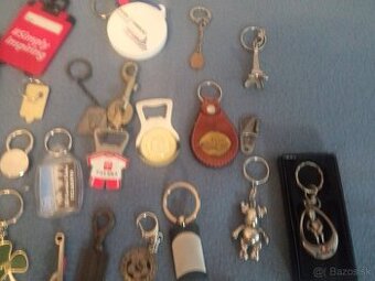 Prívesky na kľúče + visačky s karabinkou