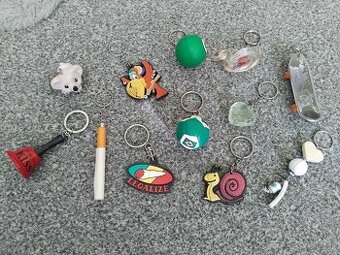 Predám prívesky na kľúče.6