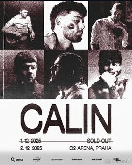 Calin O2 aréna Praha 1.12.2025