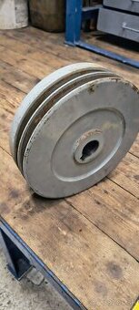 Dvojklinova remenica na kompresor Orlík.