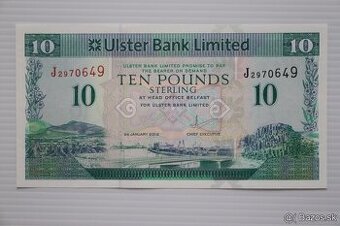 Unc bankovka Severné Írsko (10 pounds)
