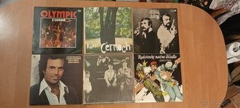 LP platne Olympic,  Julio Iglesias, Suchý Šlitr RND Jánošík