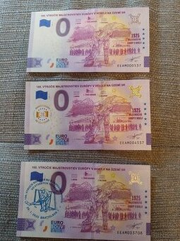0 Eur bankovky ME v hokeji na Slovensku