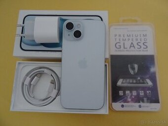 iPhone 15 128GB BLUE - ZÁRUKA 1 ROK