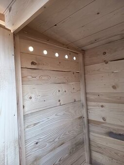 dreváreň, sklad záhradného náradia, WC,