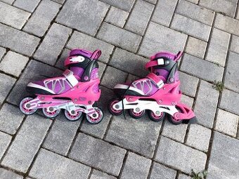 Dámske nastaviteľné korčule Spokey Speedstar M (37-40)ružové