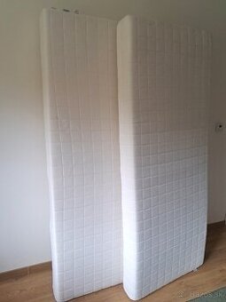 Matrace 2 ks,80 x 200 cm,značka DREAMZONE, Top stav