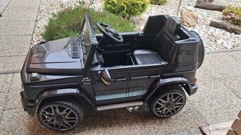 Elektrické autíčko Mercedes G, čierne