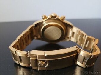 Zlaté hodinky v štýle Rolex Daytona – elegantný doplnok