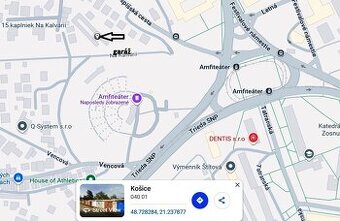 Predám garáž v Košiciach na Kalvárii - nad amfiteátrom, nie